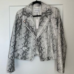 Cupcakes and Cashmere Faux Leather Jacket